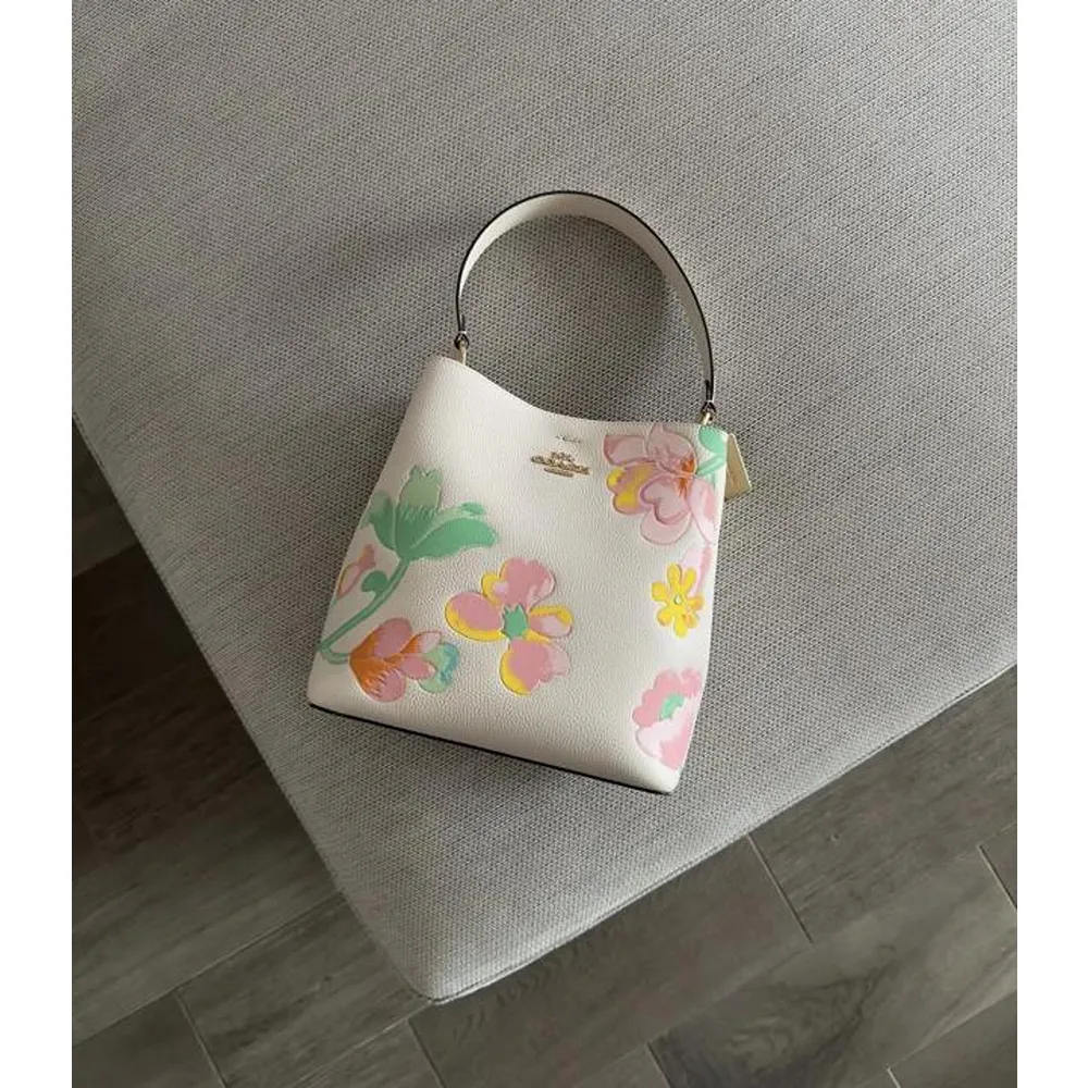 274 Coach Floral Print Bag
