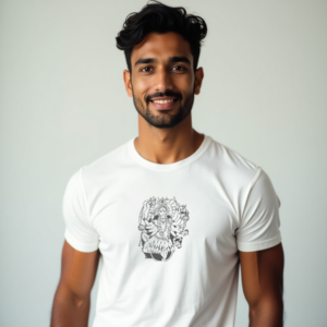 Smashan Kali T-Shirt For Men (K21)