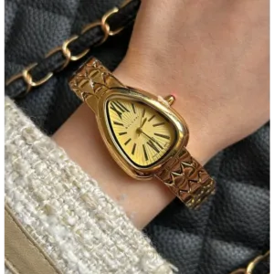 Bvlgari Watch Serpenti Seduttori Full Gold For Women (SW421)