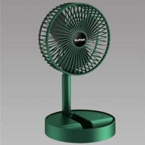 Adjustable Height Telescopic Rechargeable Standing Fan Rechargeable Pedestal Fan