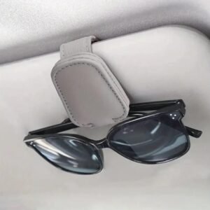 Automaze Leather Car Visor Sunglass Holder Clip for Car