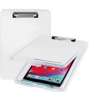 Clipboard Paper Holder Storage Writing Pad with Storage Plastic Clipboard Ideal for Office, Nurse, Students, Teachers Sales