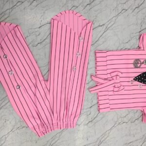 Kids Printed Dungarees