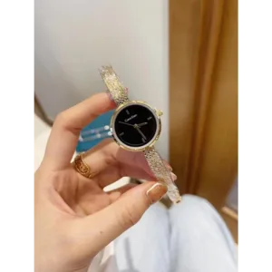 Calvin Klein Watch Minimalistic Rose gold Black Dial For Women (SW239)