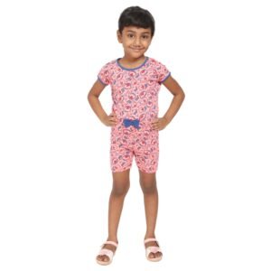 Kids Printed Jumpsuit