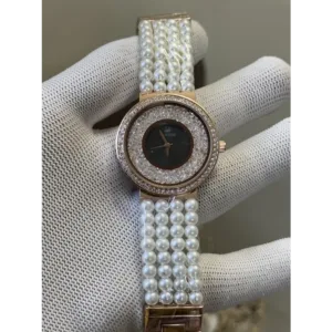 Swarovski Watch Pearls Copper-Black For Women (SW261)