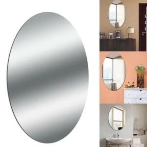 Combo of Oval Shape & Square Shape Mirror (Pack of 2)