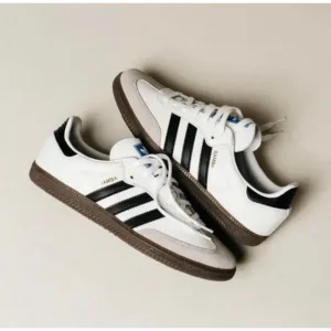 Adidas Samba black white Shoes For Men (LAB734)