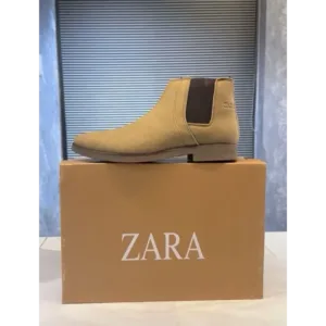 Zara Chelsea Suede camal For Men (LAB740)