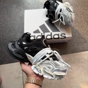Adidas Xlg Runner Deluxe White Black Shoes For Men (LAB922)
