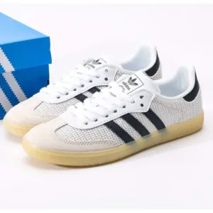 Adidas Samba White Night Indigo Shoes For Men (BSF831)