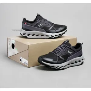 On Running Cloudhorizon Black Alloy Shoes For Men (BSF837)